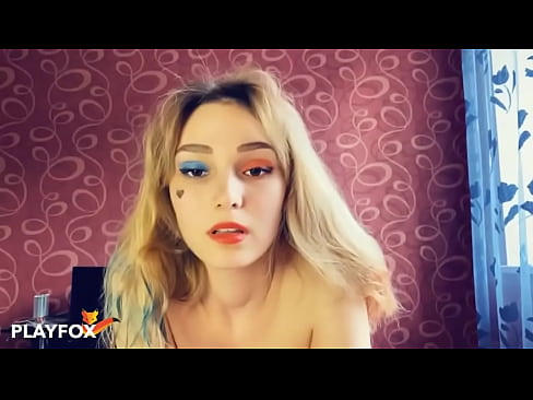 ❤️ Magiški virtualios realybės akiniai suteikė man sekso su Harley Quinn ❤ Šlapi prie mūsų ❌